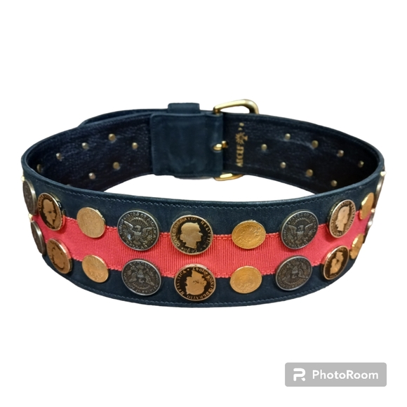 💜 25.5"-28" Coin belt 2.5" wide - Picture 2 of 5